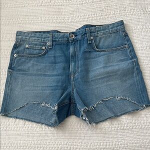 rag & bone Blue Jean Shorts